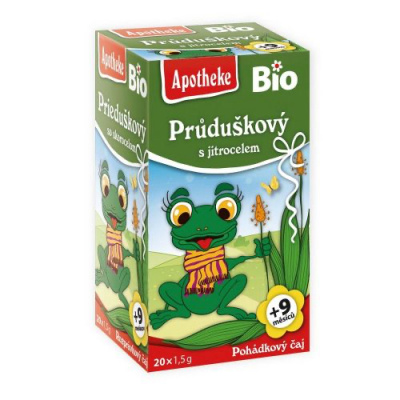 APOTHEKE Pohádkový čaj průduškový s jitrocelem BIO 20 sáčků