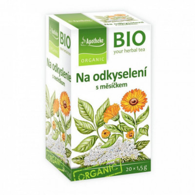 Apotheke BIO Odkyselení s měsíčkem porcovaný čaj 20x1,5 g