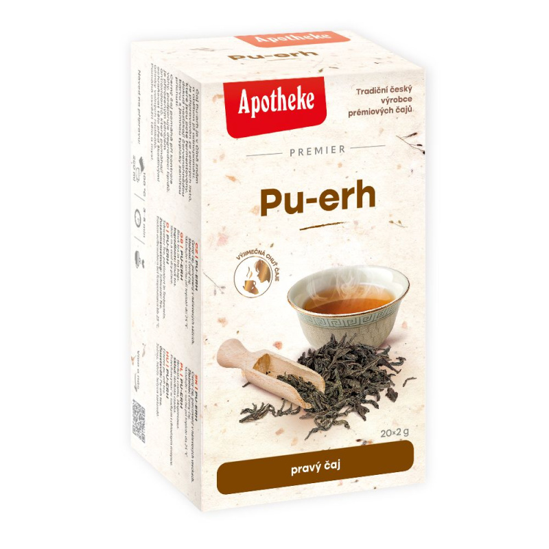 Apotheke Pu-erh nálevové sáčky 20x2 g