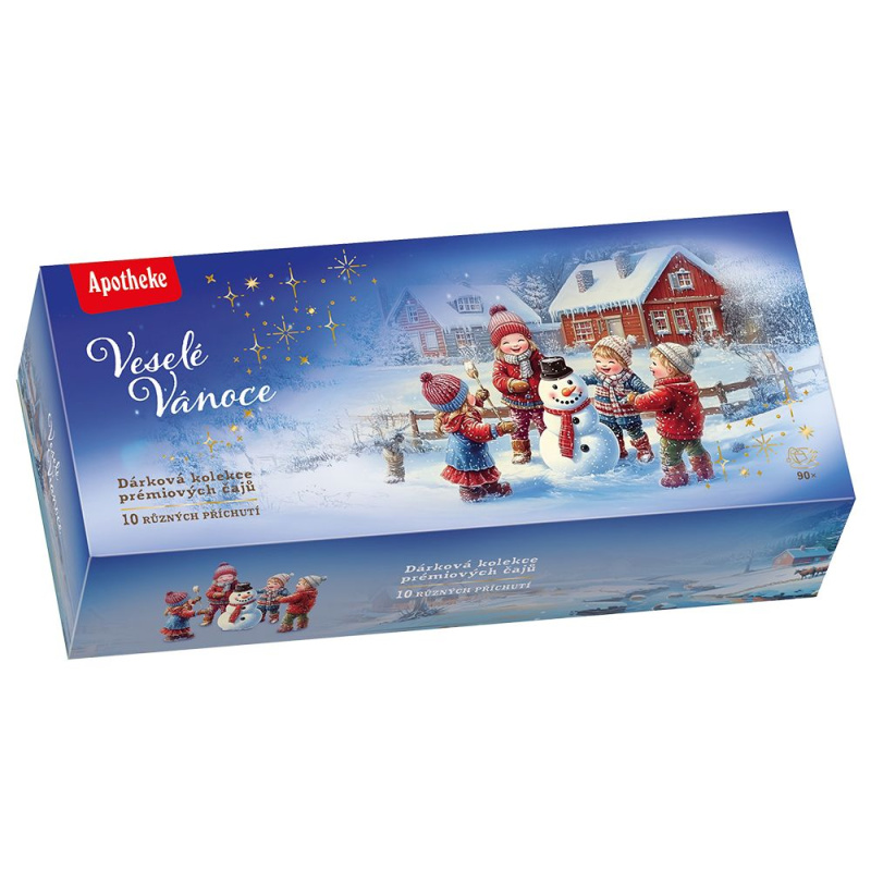 APOTHEKE Dárková kolekce veselé Vánoce 90 sáčků