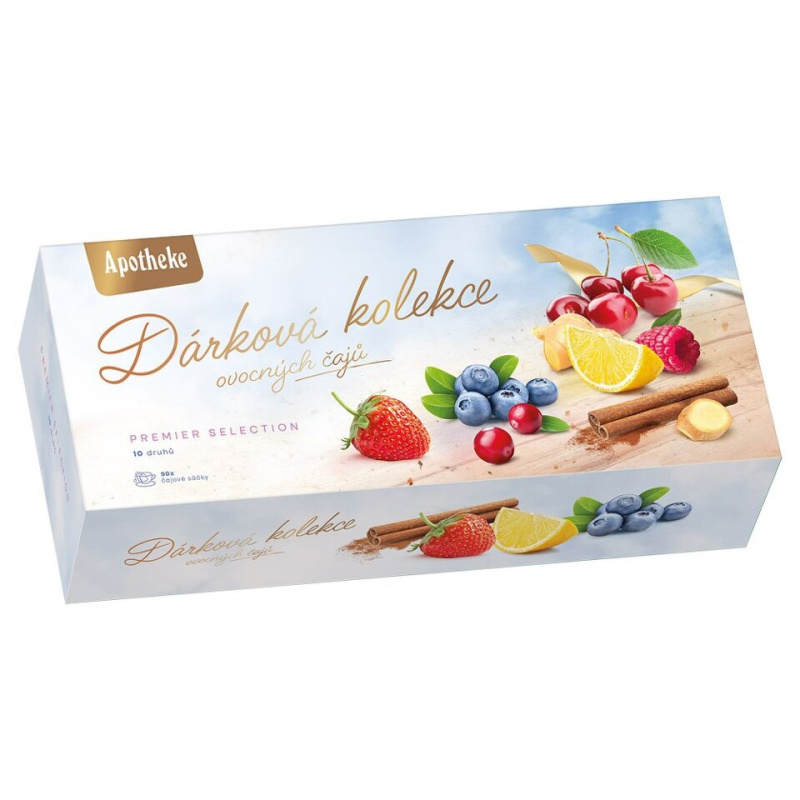 APOTHEKE Dárková kolekce prémiových čajů 90 sáčků