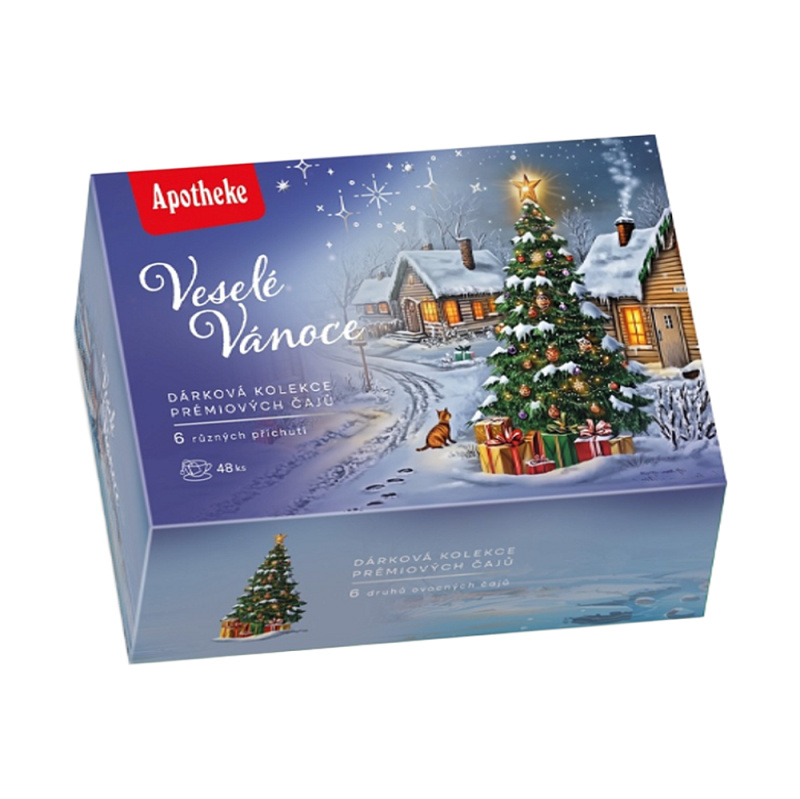 APOTHEKE Dárková kolekce veselé Vánoce 48 sáčků