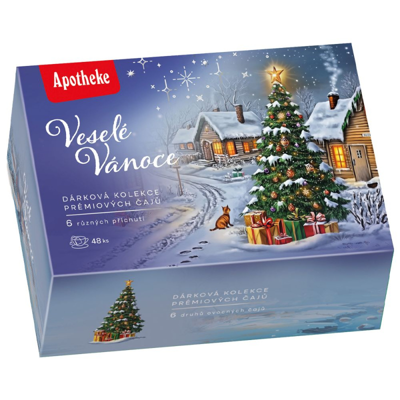 APOTHEKE Dárková kolekce veselé Vánoce 48 sáčků