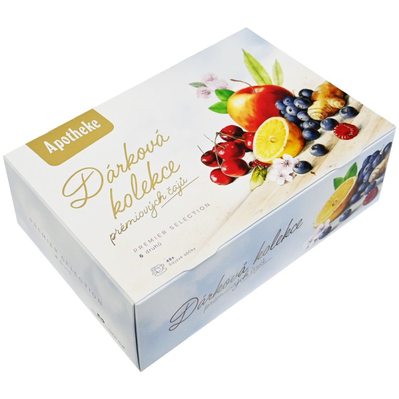 APOTHEKE Dárková kolekce prémiových čajů 48 sáčků