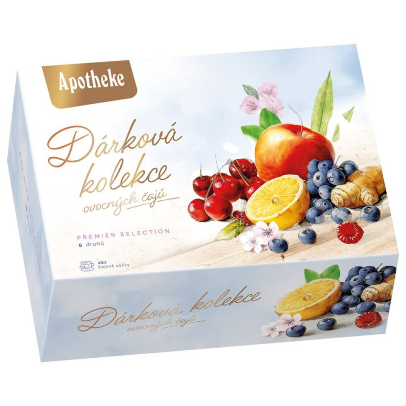 APOTHEKE Dárková kolekce prémiových čajů 48 sáčků