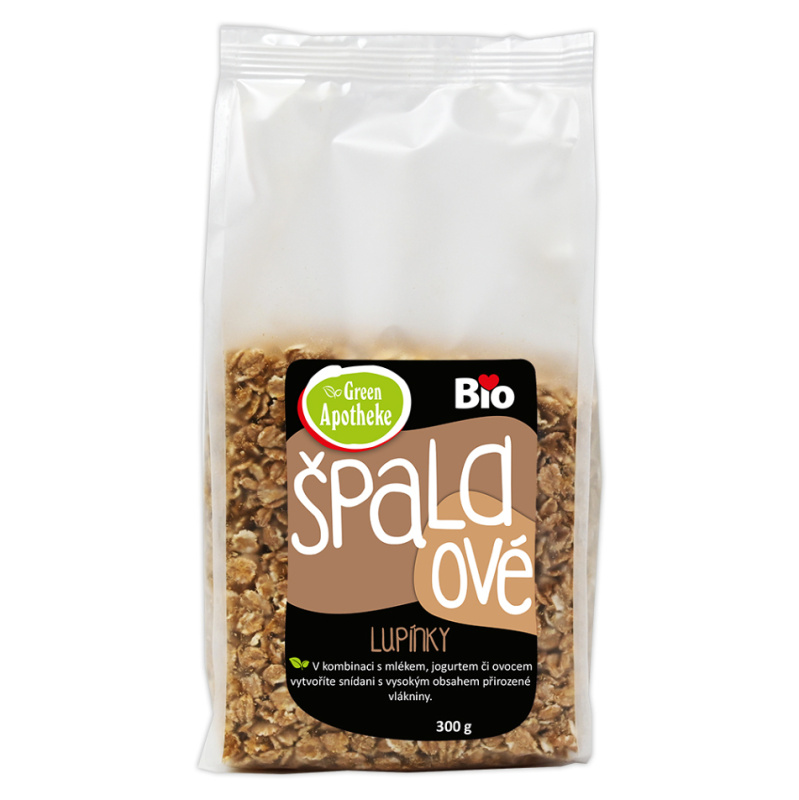 GREEN APOTHEKE Lupínky špaldové BIO 300 g