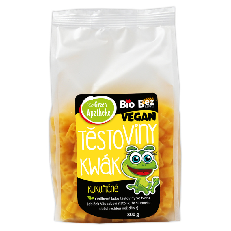 GREEN APOTHEKE Těstoviny kwák kukuřičné BIO 300 g