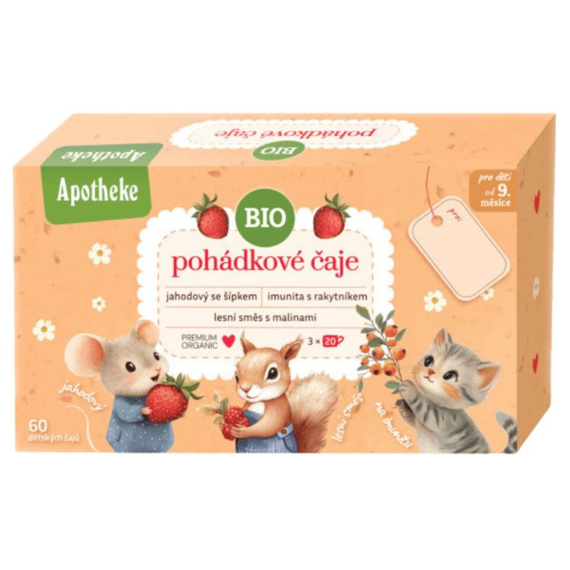 APOTHEKE Kolekce čaje pohádkové BIO 60 sáčků