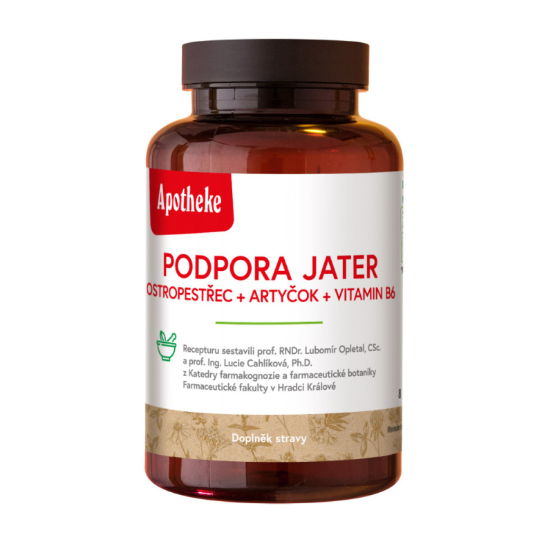 APOTHEKE Podpora jater 90 tobolek