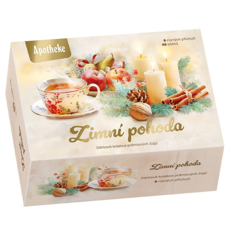 Apotheke Zimní pohoda dárková kolekce čajů 48 sáčků