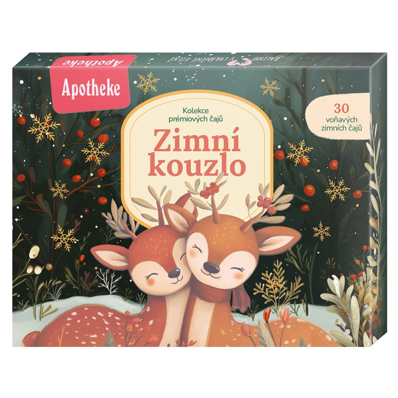 Apotheke Zimní kouzlo 2026 dárková kolekce čajů 30 sáčků