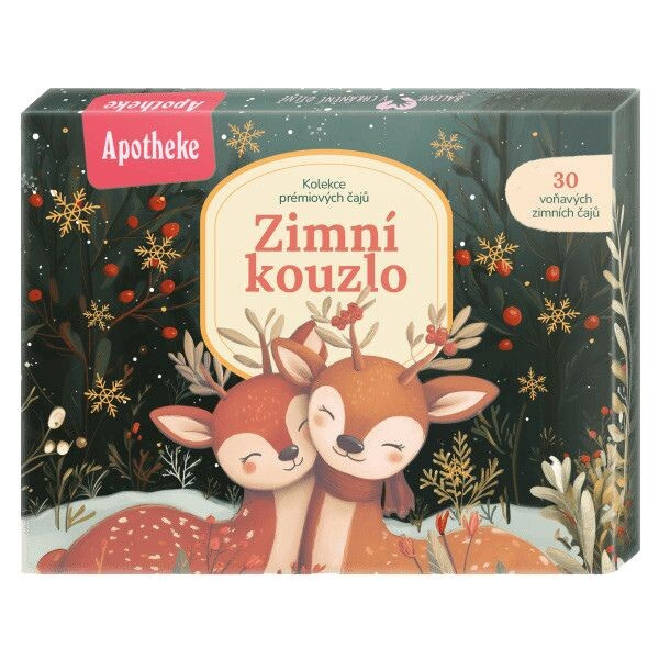 Apotheke Zimní kouzlo 2026 dárková kolekce čajů 30 sáčků