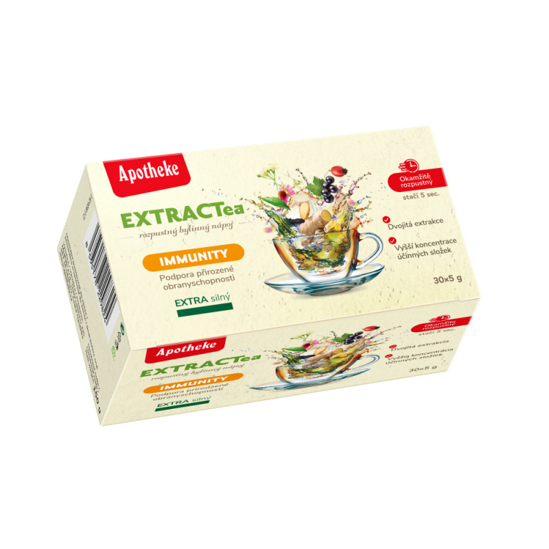 Apotheke EXTRACTea Immunity bylinný nápoj 30x5g