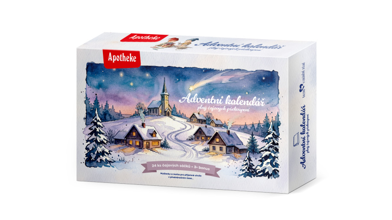 Apotheke Adventní kalendář čajových překvapení 27 ks