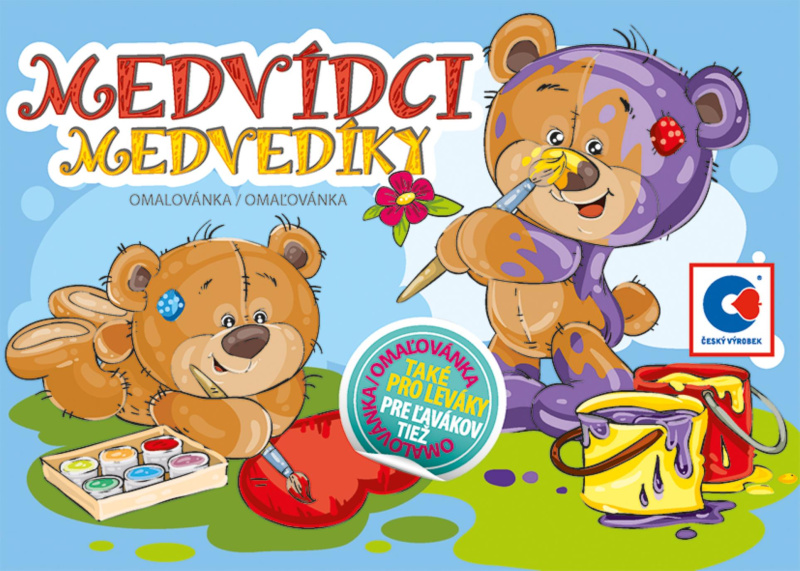 Omalovánky A5 - Medvídci