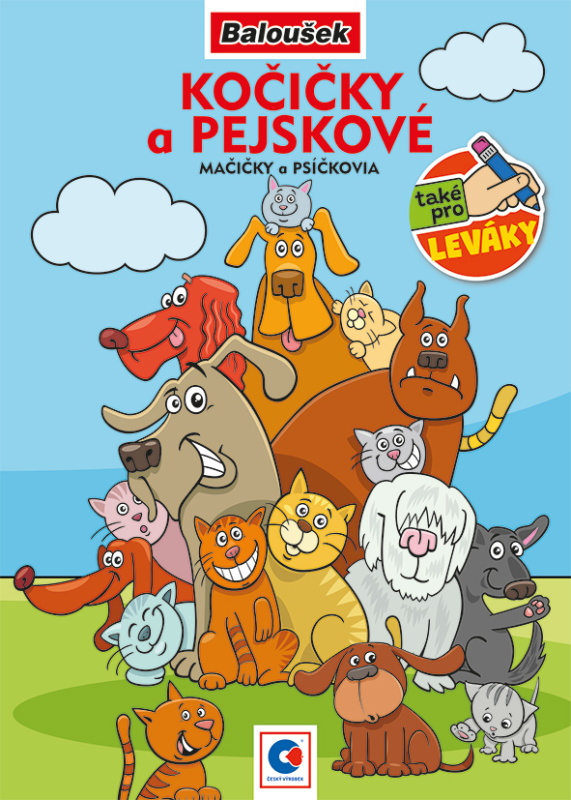 Omalovánky A5 - Kočičky a pejskové
