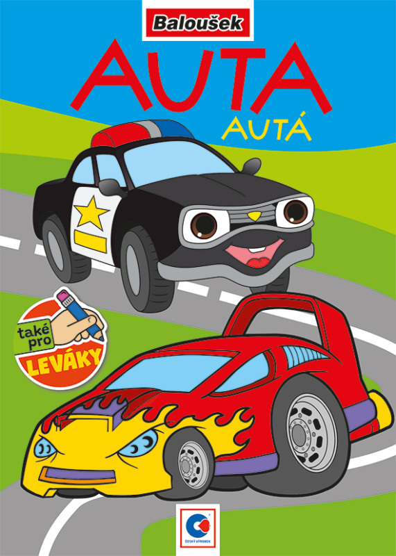 Baloušek Auta - omalovánky - A5