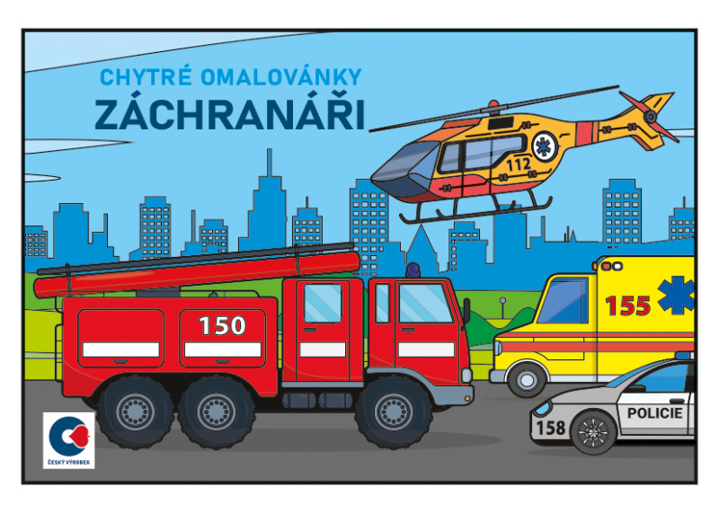 Omalovánky A5 - Záchranáři