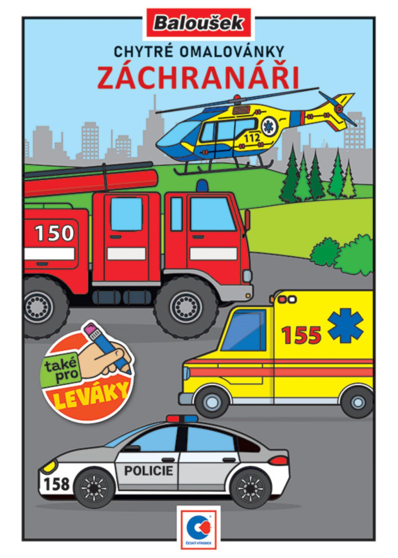 Omalovánky A5 - Záchranáři