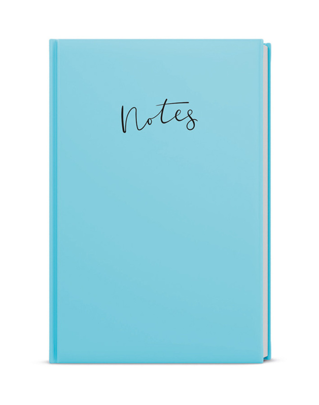 Notes linkovaný Pastel - modrá
