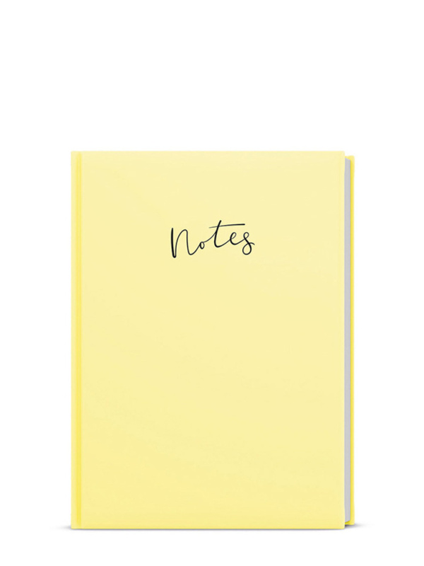 Notes linkovaný Pastel - žlutá