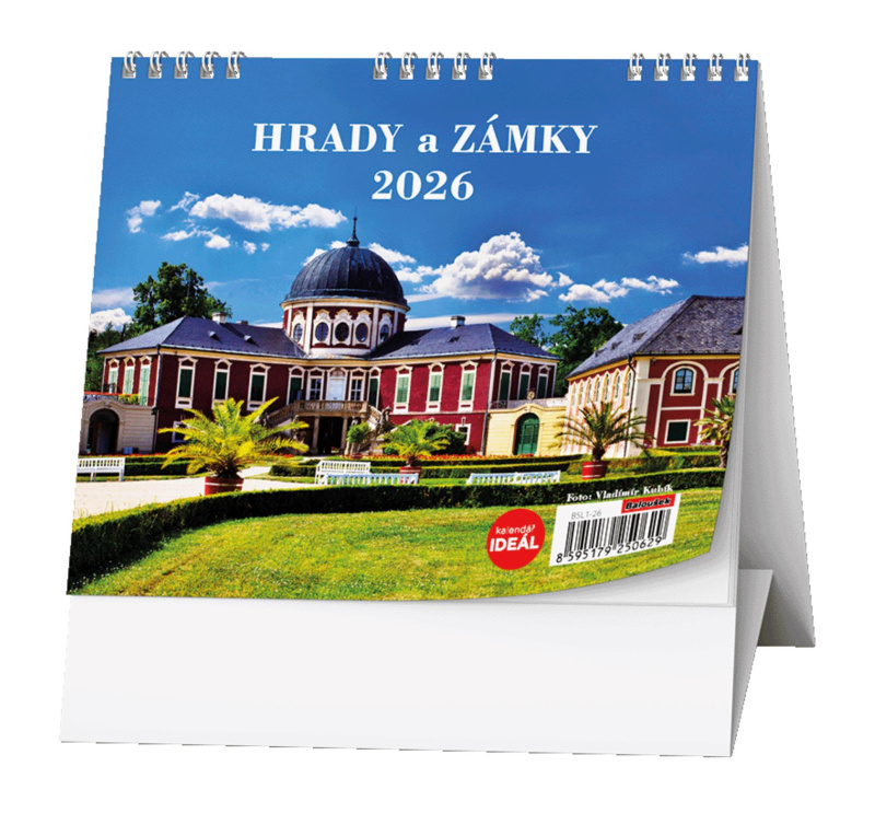 Stolní kalendář 2025 Hrady a zámky