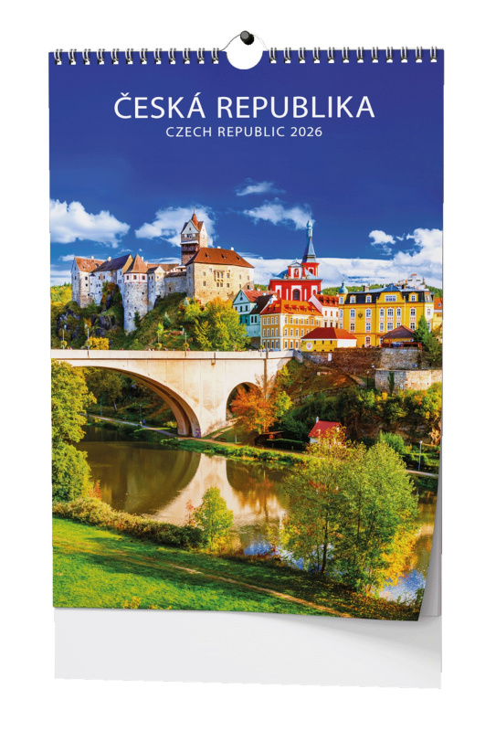 Nástěnný kalendář 2025 Česká republika