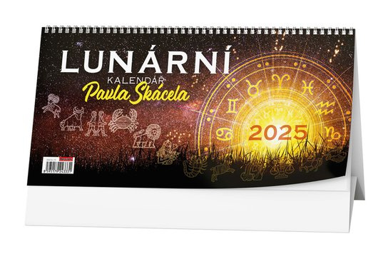 Lunární kalendář Pavla Skácela 2025 - stolní kalendář -  Autor Neuveden