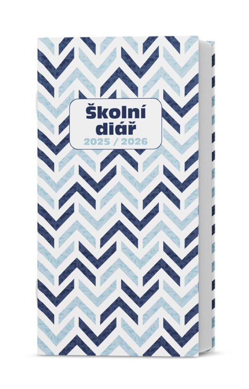 Školní diář Klára 2024/2025 - měsíční, Dino