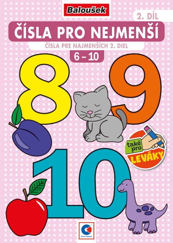 Omalovánka A5 Čísla pro nejmenší (2)