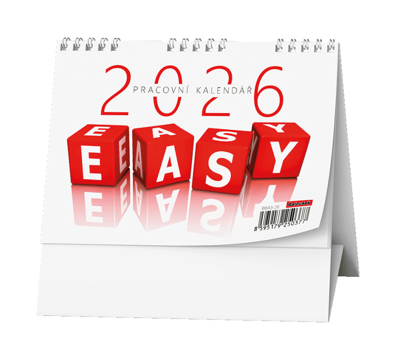 Stolní kalendář 2026 EASY