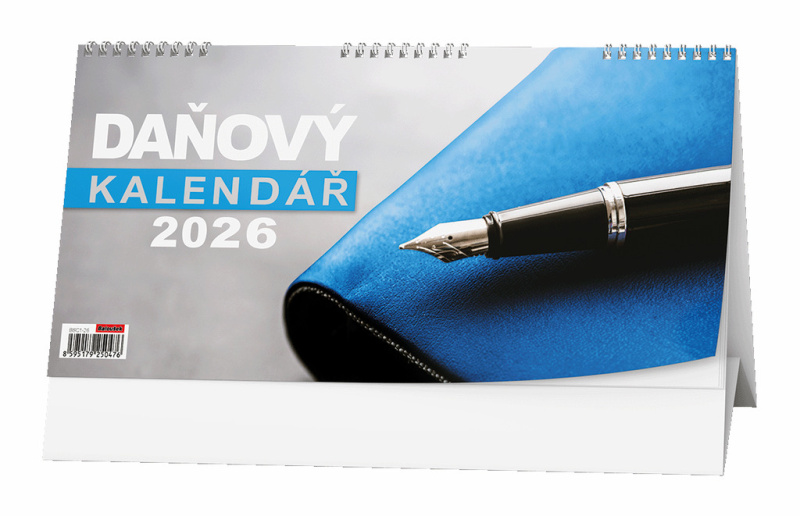 Stolní kalendář Poznámkový daňový 2025 - pracovní