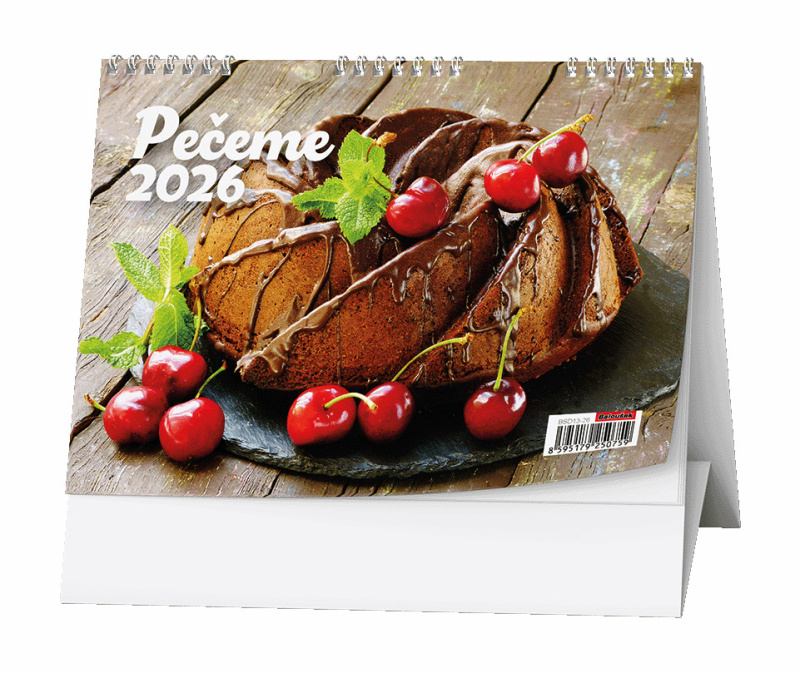 Pečeme 2025 - stolní obrázkový kalendář