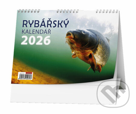Rybářský kalendář 2026 - stolní kalendář