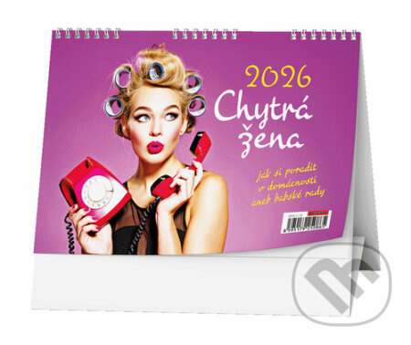 Chytrá žena 2026 - stolní kalendář
