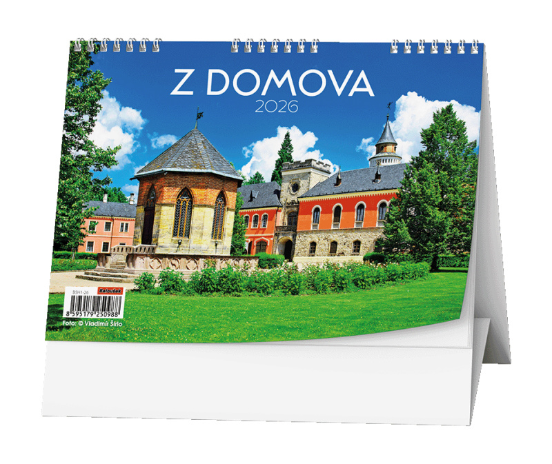 Z domova 2026 - stolní kalendář