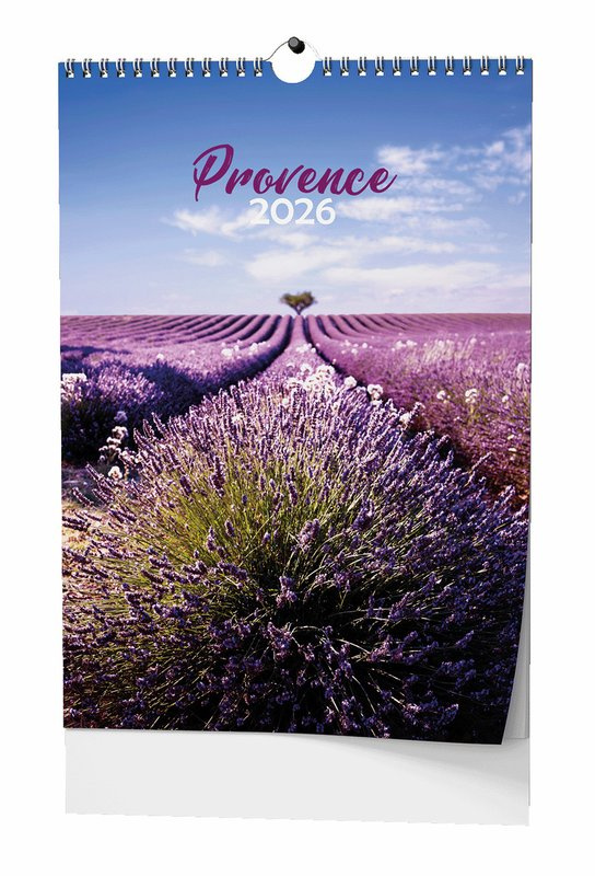 Provence 2026 - nástěnný obrázkový kalendář
