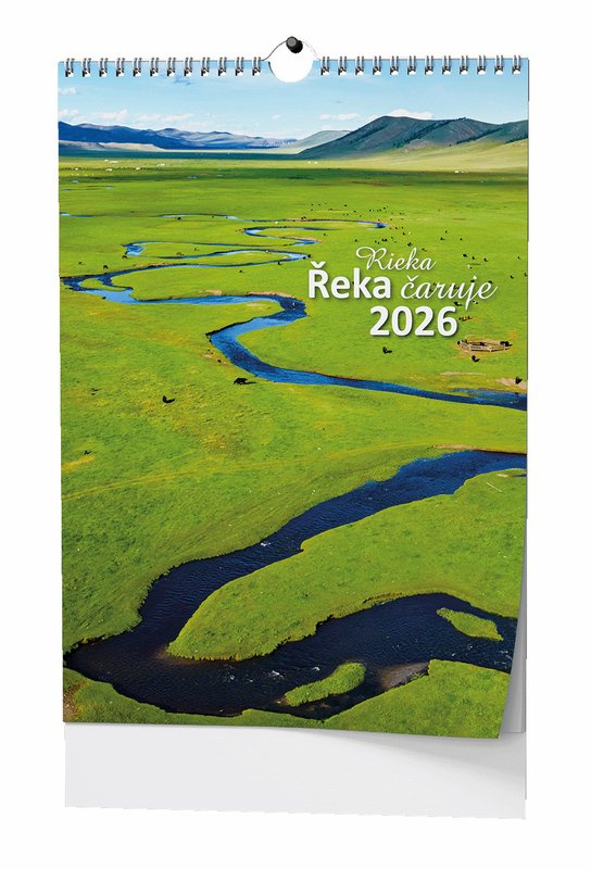 Řeka čaruje 2026 - nástěnný obrázkový kalendář