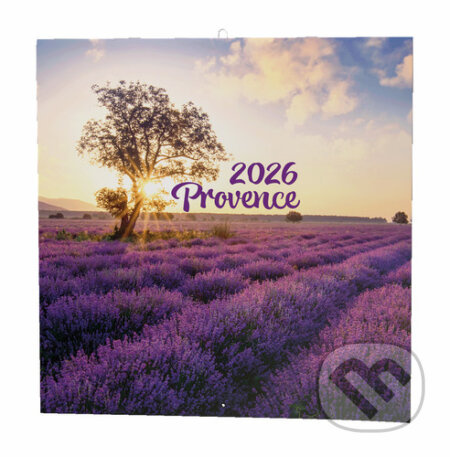 Provence 2026 - nástěnný kalendář