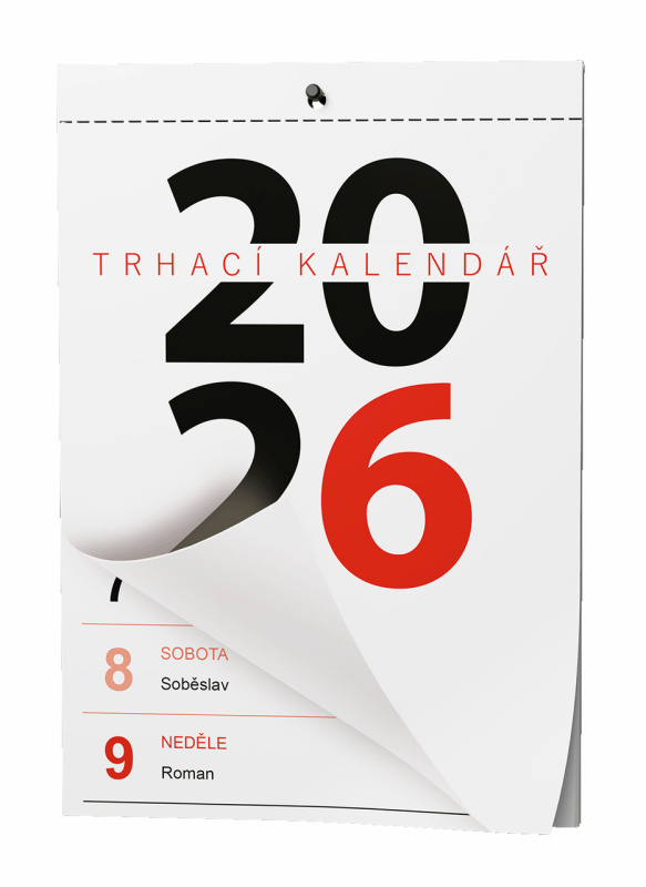 Nástěnný Trhací kalendář 2026
