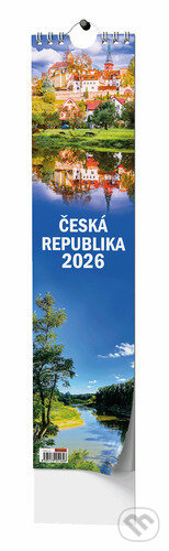 Česká republika 2026 kravata - nástěnný kalendář