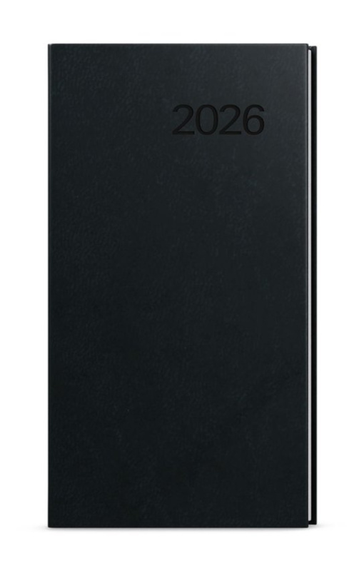 Týdenní diář 2026 Jakub Vivella kapesní černá