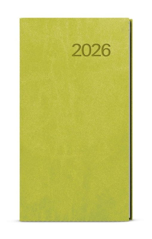 Týdenní diář 2026 Jakub Vivella kapesní zelená