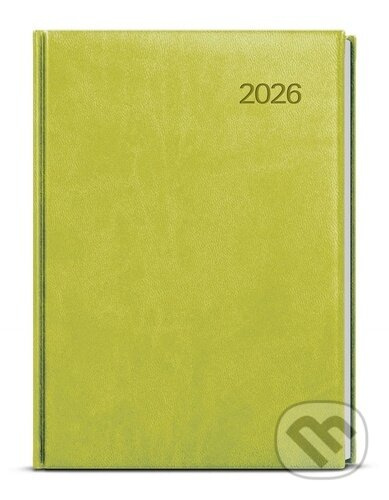 Týdenní diář 2026 Oskar Vivella A5 zelená - kniha z kategorie Zápisníky, kalendáře