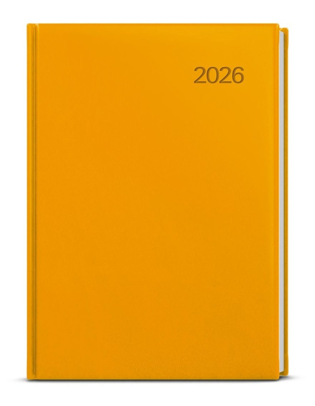 Týdenní diář 2026 Oskar Vivella A5 okrová - kniha z kategorie Zápisníky, kalendáře