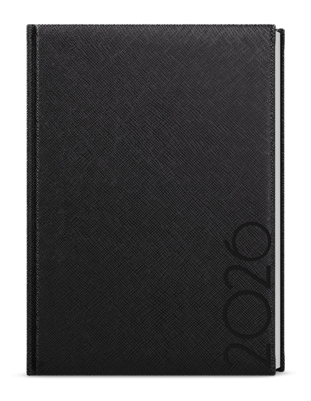 Týdenní diář 2026 Baloušek A5 Oskar - Tora černá