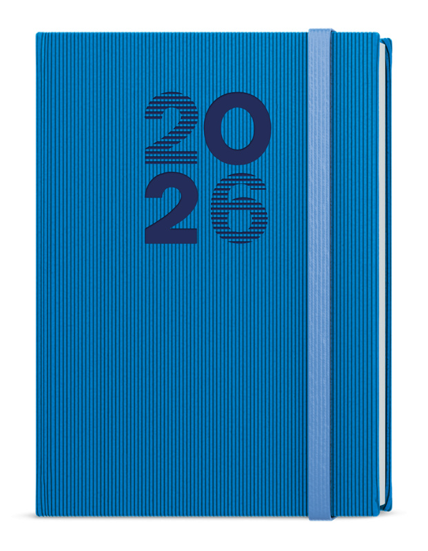 Baloušek Vigo 2026 - týdenní diář A5 - modrý