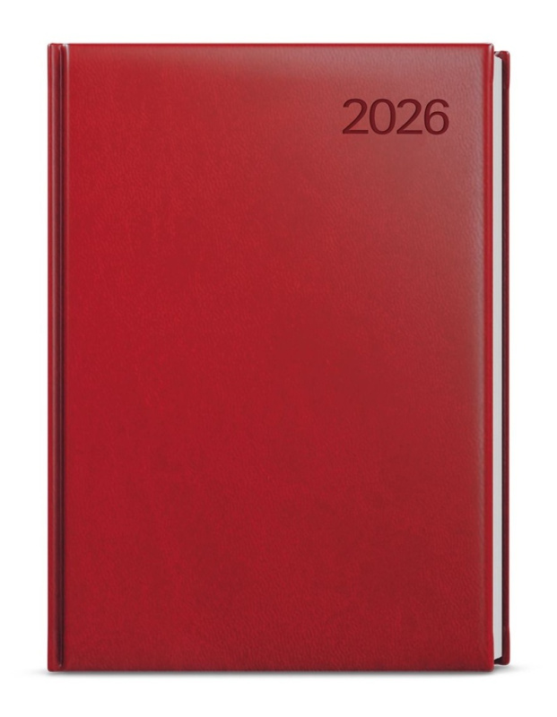 Týdenní diář 2026 Tomáš Vivella A4 bordó - kniha z kategorie Zápisníky, kalendáře