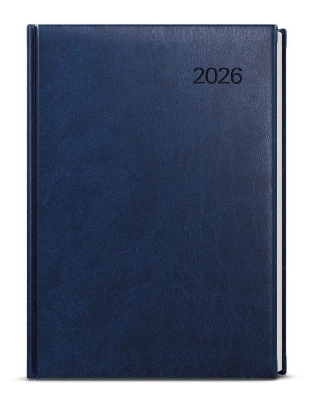 Denní diář 2026 Ctirad Vivella A5 modrá - kniha z kategorie Zápisníky, kalendáře