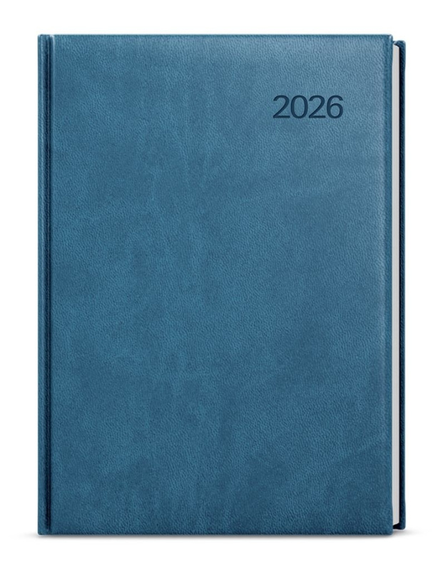 Denní diář 2026 Ctirad Vivella A5 petrolejová - kniha z kategorie Zápisníky, kalendáře